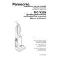 PANASONIC MCV225 Manual de Usuario