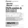 PIONEER DVR-640H-S/KUCXV Manual de Servicio