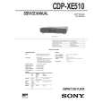 SONY CDP-XE510 Manual de Servicio