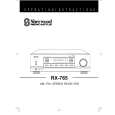 SHERWOOD RX-765 Manual de Usuario