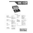 SONY DME-450P Manual de Servicio