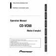 PIONEER CD-VC60 Manual de Usuario