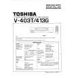 TOSHIBA V-403T Manual de Servicio