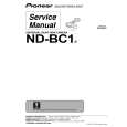 PIONEER ND-BC1/E5 Manual de Servicio