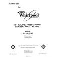 WHIRLPOOL RF316PXPW0 Catálogo de piezas