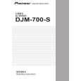PIONEER DJM-700-S/WAXJ5 Manual de Usuario