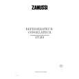 ZANUSSI ZT219 Manual de Usuario