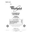 WHIRLPOOL CS5100XSW0 Catálogo de piezas