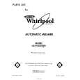 WHIRLPOOL LA5950XSW0 Catálogo de piezas