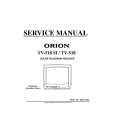 ORION TV-518SI Manual de Servicio