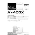PIONEER A400X Manual de Servicio