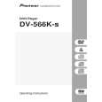 PIONEER DV-566K-S/RPWXU Manual de Usuario