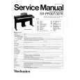 TECHNICS SX-PR307K Manual de Servicio