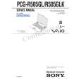 SONY PCGR505GL Manual de Servicio