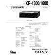 SONY XR-1300 Manual de Servicio