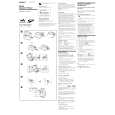SONY WM-FS656 Manual de Usuario