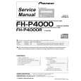 PIONEER FH-P4000 Manual de Usuario