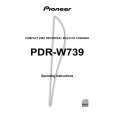 PIONEER PDR-W739/NVXJ Manual de Usuario