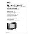 SONY KV2068EC Manual de Usuario