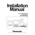 PANASONIC AYRP500 Manual de Usuario