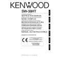 KENWOOD SW-38HT Manual de Usuario