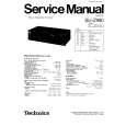 TECHNICS SU-Z980 Manual de Servicio
