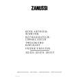 ZANUSSI ZO32Y Manual de Usuario