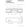 KENWOOD XS300 Manual de Servicio