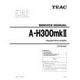 TEAC A-H300MKII Manual de Servicio
