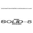 MICRO SEIKI SOLID-5 Manual de Usuario