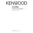KENWOOD C-V750 Manual de Usuario