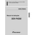 PIONEER DEH-P4350-2/XBR/ES Manual de Usuario