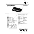 SONY NT-2 Manual de Servicio