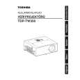 TOSHIBA TDP-TW350 Manual de Usuario