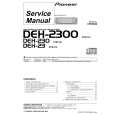 PIONEER DEH-2300 Manual de Servicio