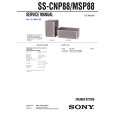 SONY SSMSP88 Manual de Servicio