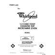 WHIRLPOOL MW8650XS7 Catálogo de piezas