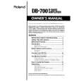 ROLAND DB-700 Manual de Usuario