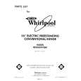 WHIRLPOOL RF3000XVW0 Catálogo de piezas