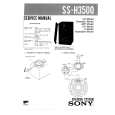 SONY SSH3500 Manual de Servicio