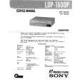 SONY LDP-1600P Manual de Servicio