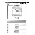 PHILIPS F1385 Manual de Usuario