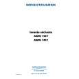 ARTHUR MARTIN ELECTROLUX AWW1427 Manual de Usuario