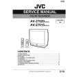 JVC AV-27020 Manual de Servicio