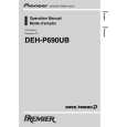 PIONEER DEH-P6900UB Manual de Servicio
