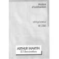 ARTHUR MARTIN ELECTROLUX IR2350 Manual de Usuario