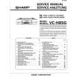 SHARP VC-H85G Manual de Servicio