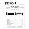 DENON AVC-3000 Manual de Servicio