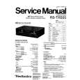 TECHNICS RSTR555 Manual de Servicio