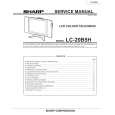 SHARP LC20B5H Manual de Servicio
